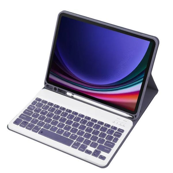 Чохол з бездротовою клавіатурою BeCover для Samsung Galaxy Tab A9 SM-X115 Purple (712360) 552291 фото