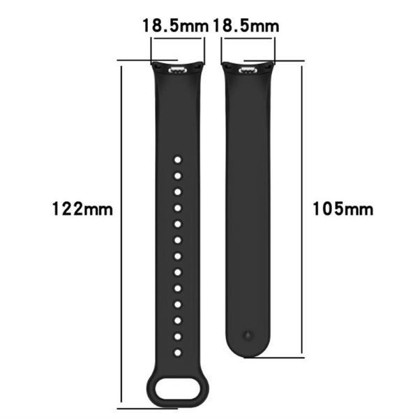 Силіконовий ремінець BeCover для Xiaomi Mi Smart Band 8 Marine-Green (709406) 482514 фото