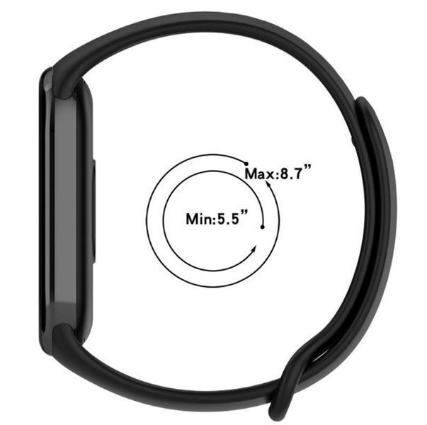 Силіконовий ремінець BeCover для Xiaomi Mi Smart Band 8 Marine-Green (709406) 482514 фото