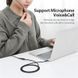 Кабель Vention 3.5 мм - 3.5 мм (M/F), 3 м, Black (BHBBI) 383671 фото 4