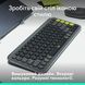 Клавiатура бездротова Logitech Pop Icon Keys Graphite (920-013157) 530296 фото 3