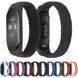 Ремінець BeCover Elastic Nylon Style для Xiaomi Mi Smart Band 5/Mi Smart Band 6 Size L Black/Red (706157) 364807 фото 2