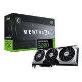 Відеокарта GF RTX 5080 16GB GDDR7 Ventus 3X OC Plus MSI (GeForce RTX 5080 16G VENTUS 3X OC PLUS) 543945 фото