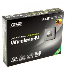 Бездротовий адаптер Asus USB-N10 Nano B1 (90IG05E0-MO0R00) 57553 фото