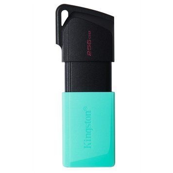 Флеш-накопичувач USB3.2 256GB Kingston DataTraveler Exodia M Black/Teal (DTXM/256GB) 407061 фото