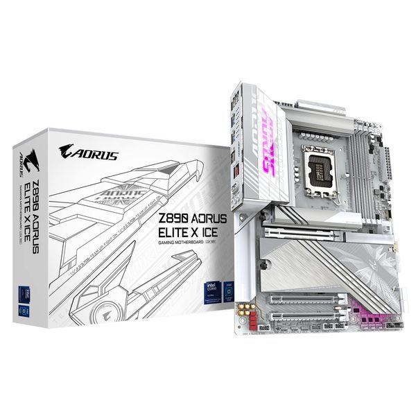 Материнська плата Gigabyte Z890 Aorus Elite X Ice Socket 1851 530809 фото