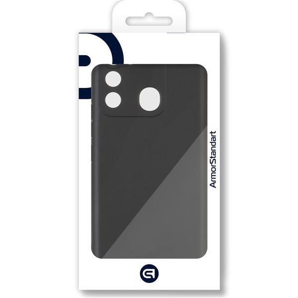 Чохол-накладка Armorstandart Matte Slim Fit для Tecno Spark Go 2022 (KG5) Camera cover Black (ARM63707) 463435 фото
