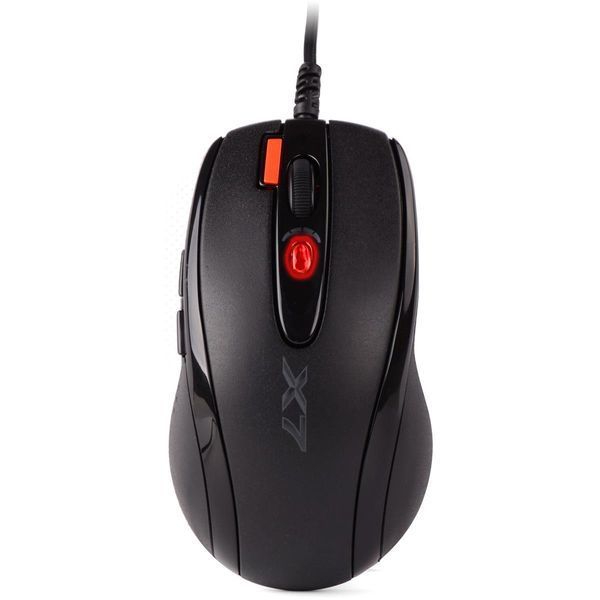 Миша A4Tech X-710BK Black USB 19009 фото