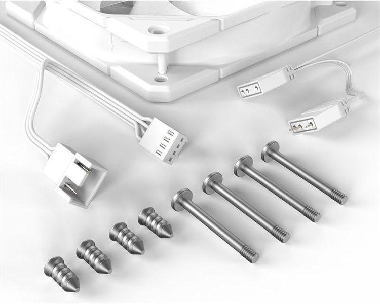 Вентилятор ID-Cooling TF-12025-Pro ARGB White 519389 фото