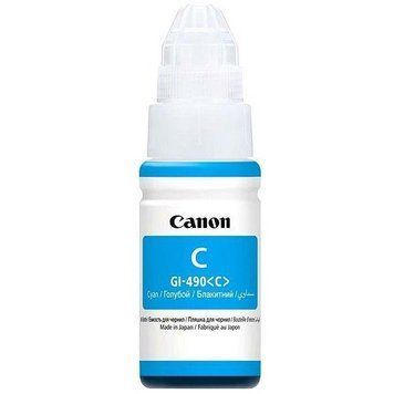 Чорнило CANON GI-490 PIXMA G1400/G2400/G3400 (Cyan) (0664C001) 70мл 33295 фото