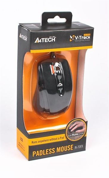 Миша A4Tech N-70FX-1 Black V-Track 37622 фото