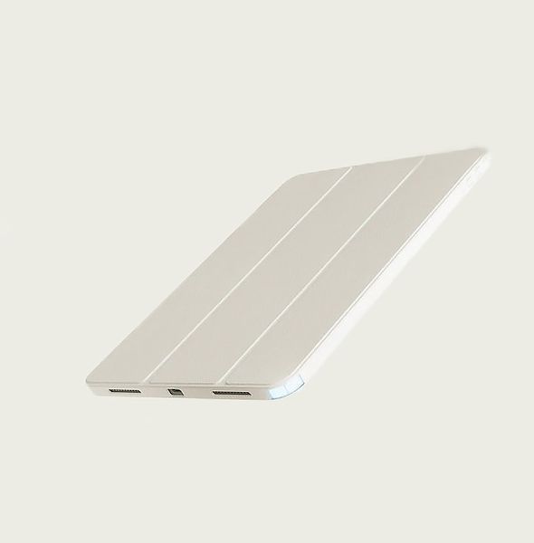 Чохол-книжка BeCover Tri Fold Soft TPU Silicone для Apple iPad Pro Pro 13" M4 2024 Beige (711751) 558415 фото