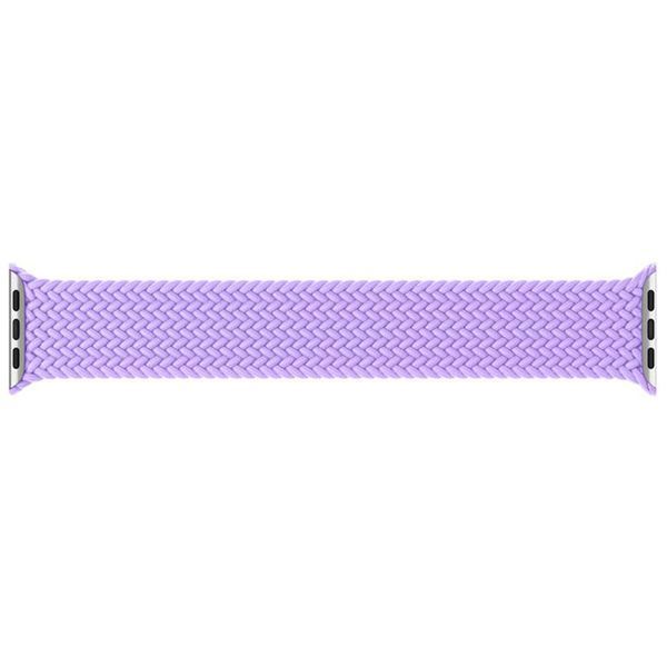 Ремінець Armorstandart Braided Solo Loop для Apple Watch 42mm/44mm/45mm/49mm Lavender Grey Size 6 (148 mm) (ARM64910) 463073 фото