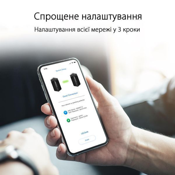 Wi-Fi Mesh система Asus ZenWiFi Pro XT12 2pk Black (90IG06U0-MO3A40) 419563 фото