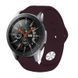 Силіконовий ремінець BeCover для Samsung Galaxy (20mm)/Watch 5/ Watch 4 40/44mm/Watch 4 Classic 42mm/Watch Active/Active 2 40/44mm/Watch 3 41mm/Gear S2/Classic/Gear Sport Purple-Wine (706178) 365685 фото 4