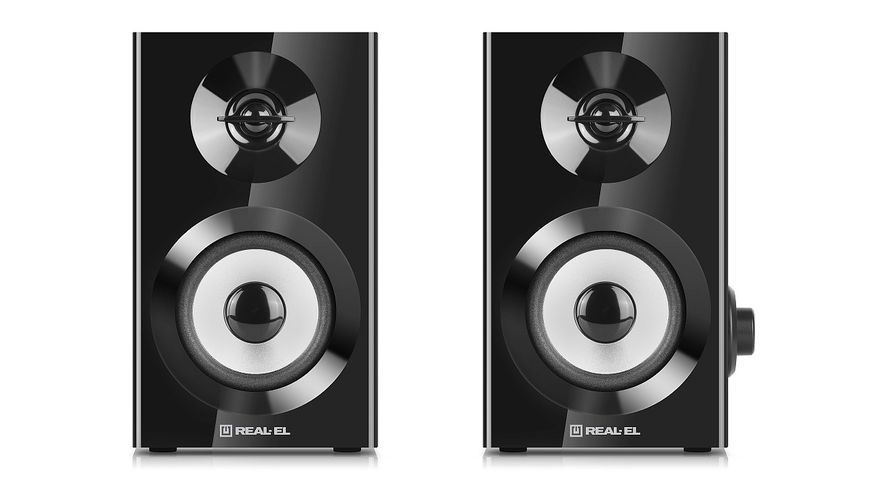 Акустична система REAL-EL S-228 Black 536302 фото