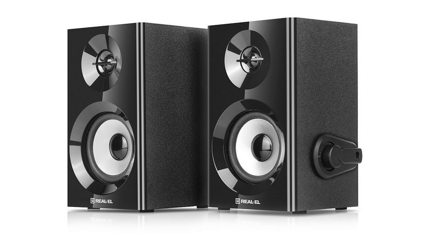 Акустична система REAL-EL S-228 Black 536302 фото