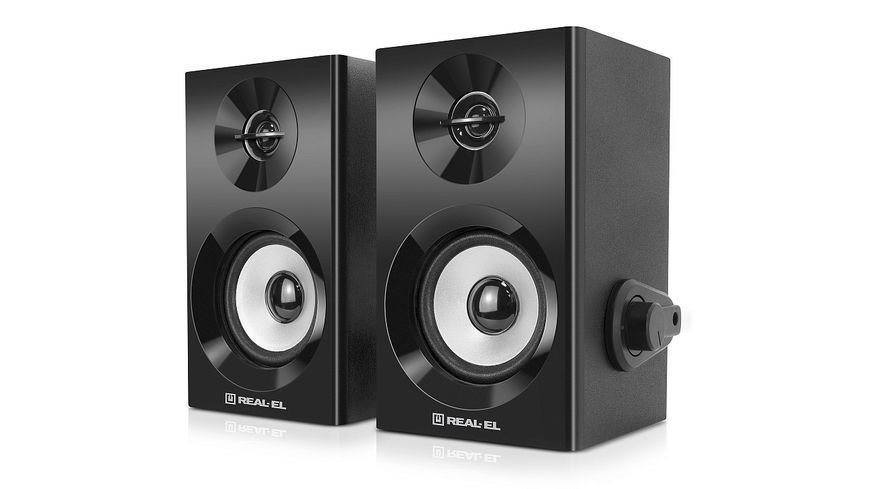 Акустична система REAL-EL S-228 Black 536302 фото