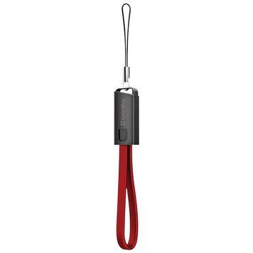 Кабель ColorWay USB - micro USB (M/M), 2.4 А, 0.22 м, Red (CW-CBUM022-RD) 305921 фото