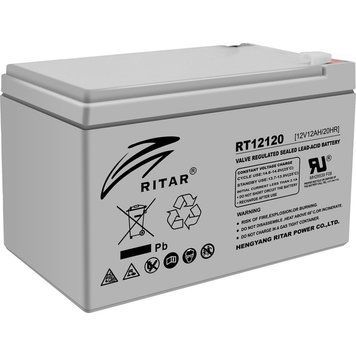 Акумуляторна батарея Ritar 12V 12.0Ah (RT12120) AGM 144806 фото