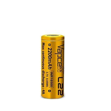 Акумулятор Vapcell 18500 L22 Li-Ion 2200mAh 1шт 538204 фото