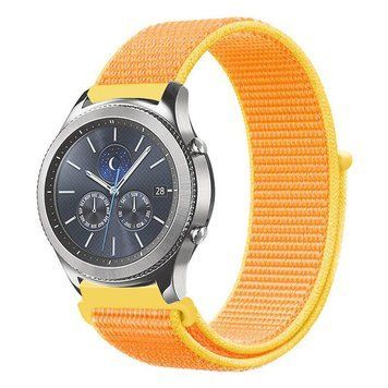 Ремінець BeCover Nylon Style для Samsung Galaxy Watch 42mm/Watch Active/Active 2 40/44mm/Watch 3 41mm/Gear S2 Classic/Gear Sport Yellow (705824) 348809 фото
