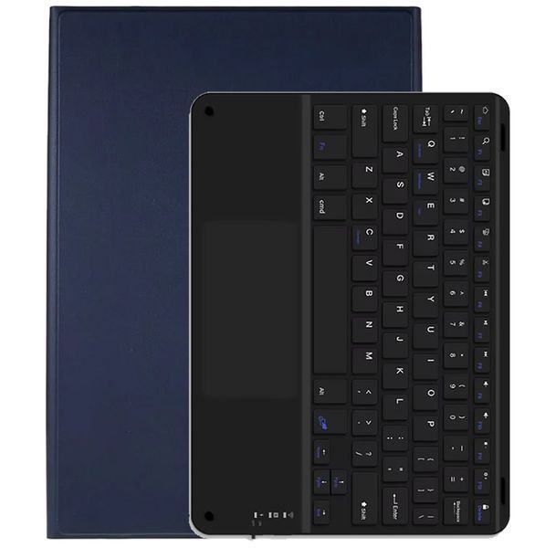 Чохол з бездротовою клавіатурою (TouchPad) BeCover для Lenovo Tab M10 Plus TB-125F (3rd Gen)/K10 Pro TB-226 Deep Blue (712391) 552237 фото