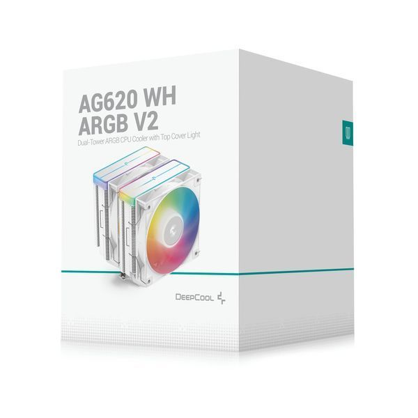 Кулер процесорний DeepCool AG620 WH ARGB V2 (R-AG620-WHAMMN-GJD) 553707 фото