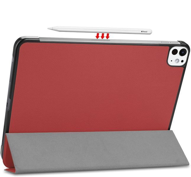 Чохол-книжка BeCover Smart Case для Apple iPad Pro 11" M4 2024 Red Wine (711628) 559713 фото