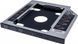 Адаптер Grand-X HDD 2.5" у відсік приводу ноутбука SATA/SATA3 Slim 9,5mm (HDC-24C) 451205 фото 2