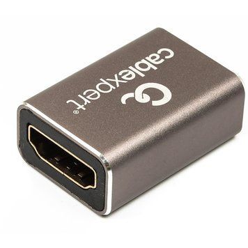 Адаптер Cablexpert HDMI - HDMI V 2.1 (F/F), Gray (AP-HDMI8K-FF) 555913 фото
