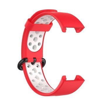 Ремінець BeCover Vents Style для Xiaomi Redmi Smart Band 2 Red-White (709427) 482626 фото