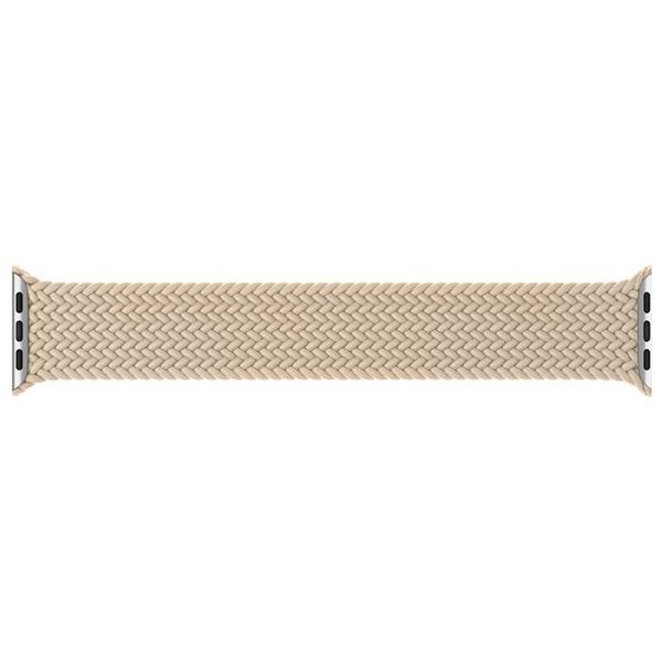 Ремінець Armorstandart Braided Solo Loop для Apple Watch 42mm/44mm/45mm/49mm Beige Size 8 (160 mm) (ARM64905) 463119 фото