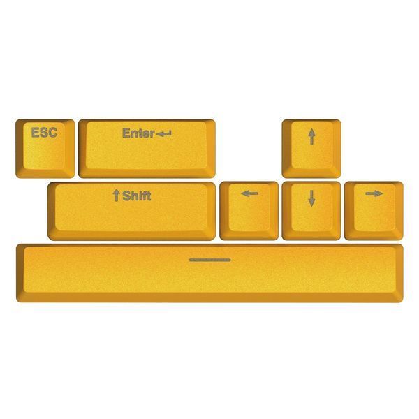 Набір кейкапів Hator PBT Keycaps Autograph Edition Sunny Yellow (HTS-715) 527780 фото