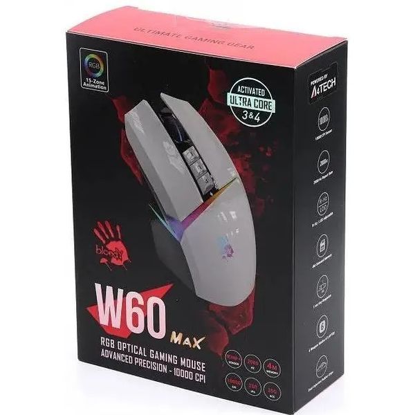 Миша Bloody W60 Max Panda White 472885 фото