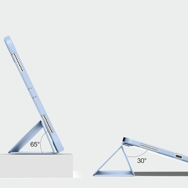 Чохол-книжка BeCover Tri Fold Soft TPU Silicone для Apple iPad Pro Pro 13" M4 2024 Light Blue (711753) 558418 фото