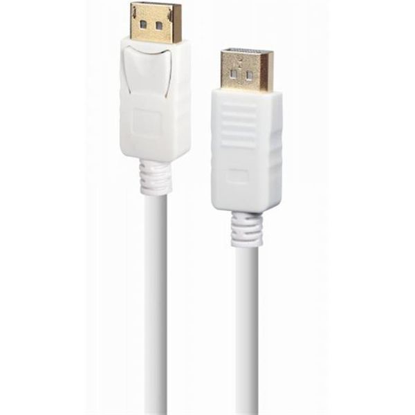 Кабель Cablexpert DisplayPort - DisplayPort V 1.2 (M/M), 1.8 м, білий (CC-DP2-6-W) 493859 фото
