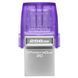 Флеш-накопичувач USB3.2 256GB Type-C Kingston DataTraveler microDuo 3C (DTDUO3CG3/256GB) 409982 фото 1