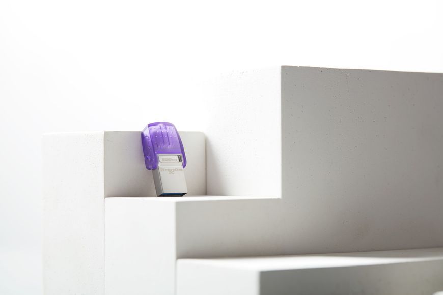 Флеш-накопичувач USB3.2 256GB Type-C Kingston DataTraveler microDuo 3C (DTDUO3CG3/256GB) 409982 фото