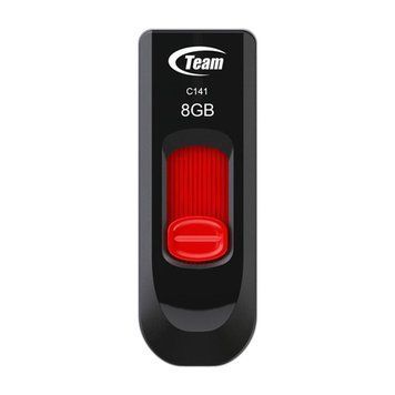 Флеш-накопичувач USB 8GB Team C141 Red (TC1418GR01) 65756 фото