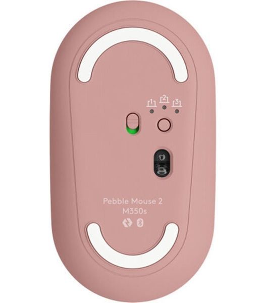 Миша бездротова Logitech Pebble Mouse 2 M350s Rose (910-007014) 479778 фото