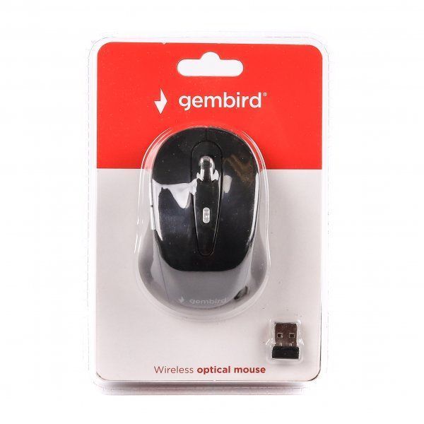 Миша бездротова Gembird MUSW-6B-01 Black 286453 фото