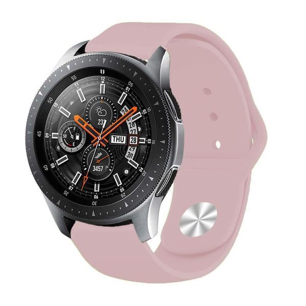 Силіконовий ремінець BeCover для Xiaomi iMi KW66/Mi Watch Color/Haylou LS01/Watch S1 Active Pink (706350) 365930 фото