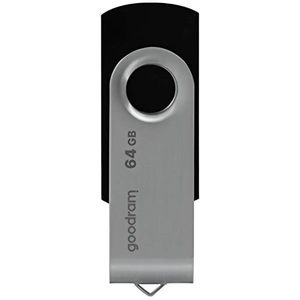 Флеш-накопичувач USB2.0 64GB Goodram UTS2 (Twister) Black (UTS2-0640K0R11) 139180 фото