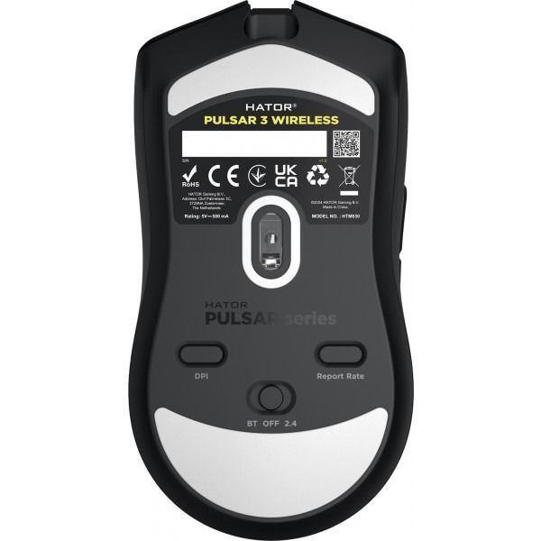 Миша бездротова Hator Pulsar 3 Wireless Black (HTM630) 541214 фото