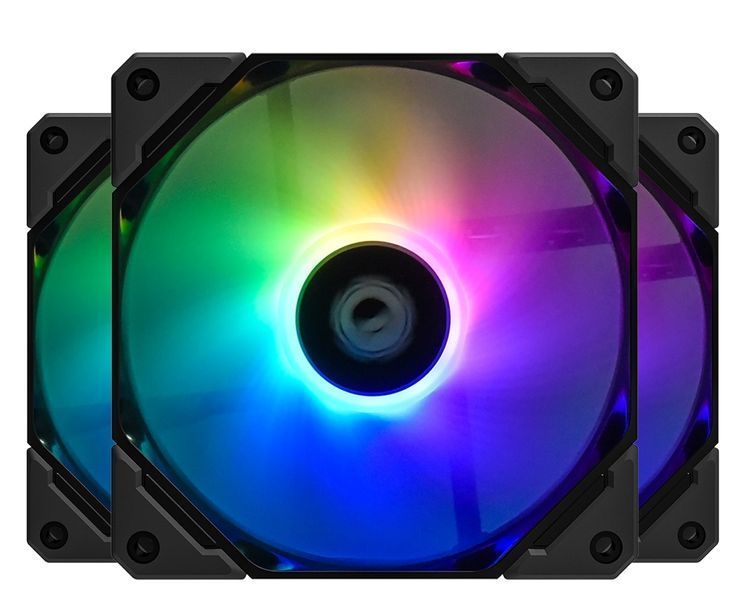 Вентилятор ID-Cooling TF-12025-Pro ARGB Trio 528915 фото