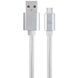Кабель Cablexpert USB - USB Type-C (M/M), 1.8 м, серебристый (CCB-mUSB2B-AMCM-6-S) 228514 фото 2