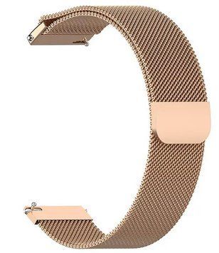 Ремінець BeCover Milanese Style для Amazfit Stratos (22mm)/Stratos 2/2S/3/Amazfit GTR 2/Amazfit GTR 47mm/Amazfit GTR Lite 47mm/Amazfit Nexo/Amazfit Pace/Amazfit GTR 3 Pro Brown (707728) 426571 фото