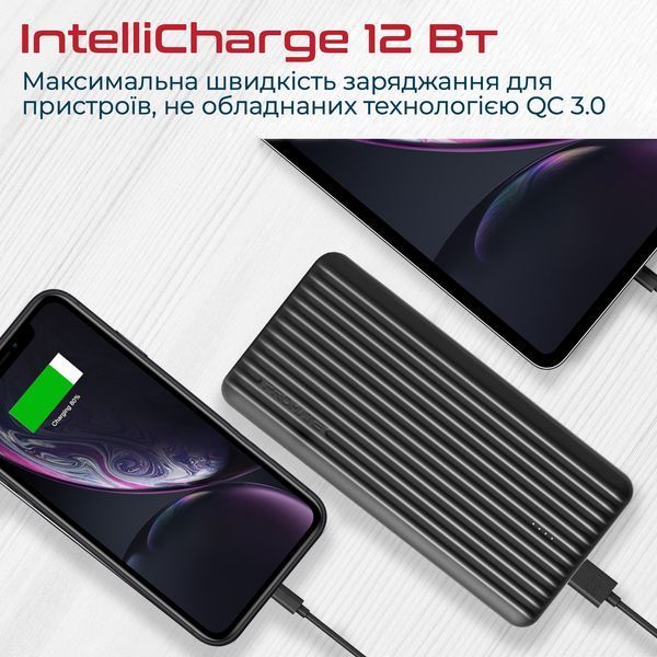 Універсальна мобільна батарея Promate Titan-30 Black 30000mAh 480037 фото