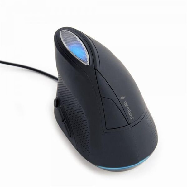 Миша Gembird MUS-ERGO-03 Black 470532 фото